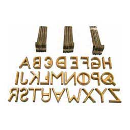 Freeze Brand Letter Set 4" (A-Z) L&H Manufacturing Company